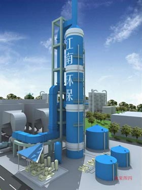 山東魯西化工脫硫項目 江蘇新世紀江南環保引領環保工程新標桿